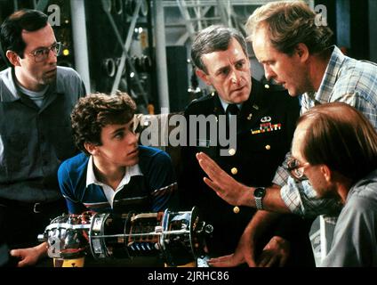 CHRISTOPHER COLLET, John MAHONEY, John LITHGOW, il progetto Manhattan, 1986 Foto Stock