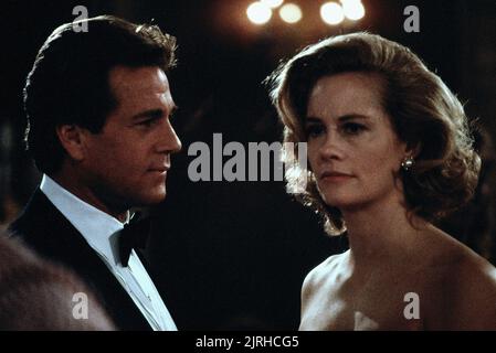 RYAN O'Neal, CYBILL SHEPHERD, le probabilità sono, 1989 Foto Stock