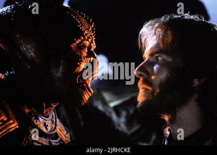 LOUIS GOSSETT JR., Dennis Quaid, mio nemico, 1985 Foto Stock