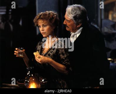 JANE FONDA, Gregory Peck, Old Gringo, 1989 Foto Stock