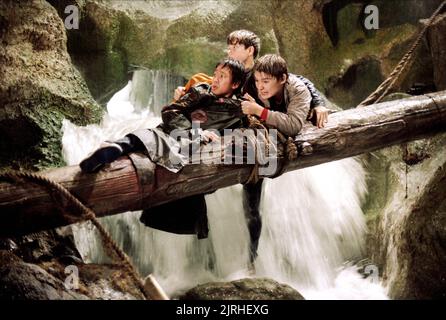 JONATHAN KE QUAN, Sean Astin, COREY FELDMAN, IL GOONIES, 1985 Foto Stock