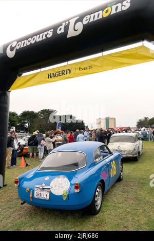 Il Concours of Limons Car Show a Monterey California USA Foto Stock