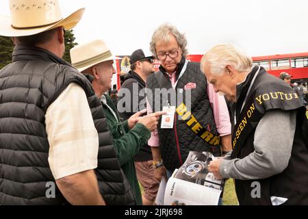 Il Concours of Limons Car Show a Monterey California USA Foto Stock