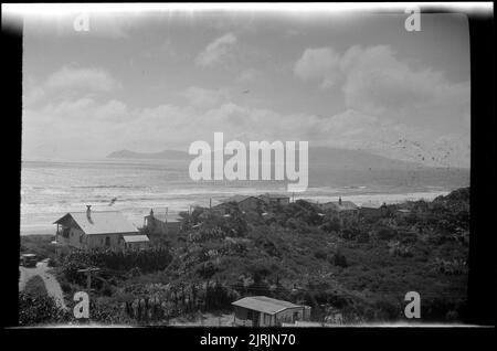 [Isola di Kapiti], dal 1920s al 1930s, di Roland Searle. Foto Stock