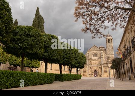 Sacra Capilla del Salvador (Cappella Sacra del Salvatore del mondo). Costruito tra il 1536 e il 1559 da Diego de Siloé e Andrés de Vandelvira, sotto t Foto Stock