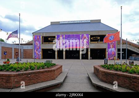 Grand Ole Opry House; Nashville, Tennessee, Vereinigte Staaten von Amerika Foto Stock