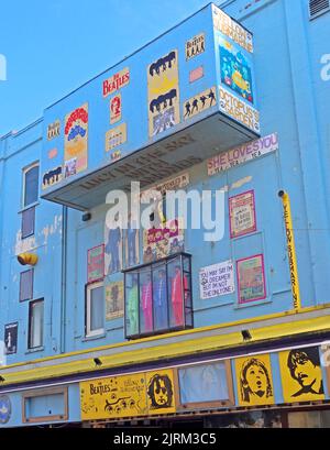 The yellow Submarine Beatles bar - 9 Rigby Rd, Blackpool , Lancashire, England, UK, FY1 5DE Foto Stock