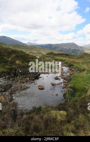 BeinGlas, Stirling, Argyll & Bute, Scotland UK 21 maggio 2019 camminando in collina, munros di montagna della Scozia Foto Stock