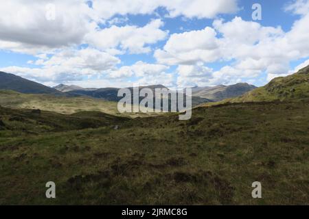 BeinGlas, Stirling, Argyll & Bute, Scotland UK 21 maggio 2019 camminando in collina, munros di montagna della Scozia Foto Stock