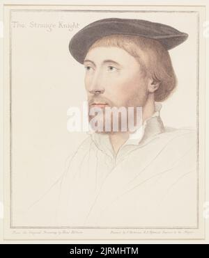 Sir Thomas Leststrange, 1793, Greater London, di Francesco Bartolozzi, Hans Holbein il giovane. Dono dell'Accademia di Belle Arti della Nuova Zelanda, 1936. Foto Stock