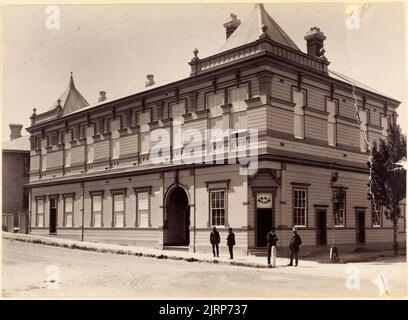 Titolo illeggibile, fine del XIX secolo o inizio del XX secolo, Dunedin, di Burton Brothers. Foto Stock