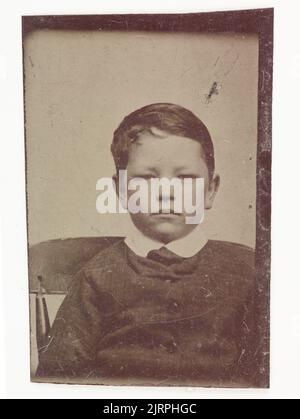 Ragazzo, 1870-1910, costruttore sconosciuto. Foto Stock