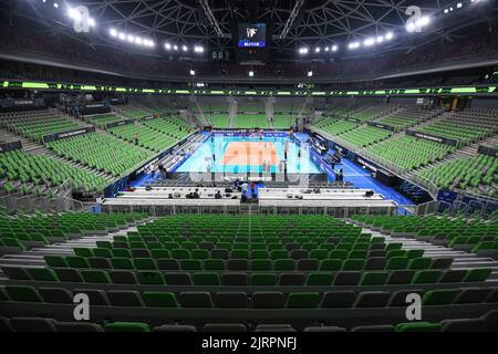 Arena Stozice, sede del Campionato del mondo di pallavolo 2022 a Lubiana, Slovenia Foto Stock