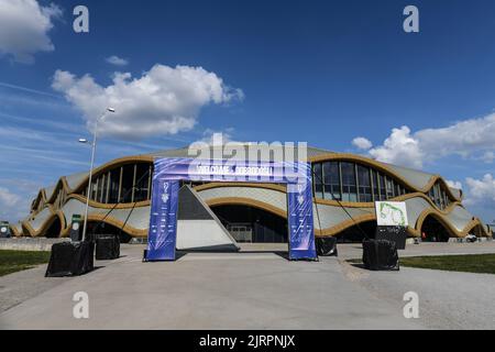 Arena Stozice, sede del Campionato del mondo di pallavolo 2022 a Lubiana, Slovenia Foto Stock