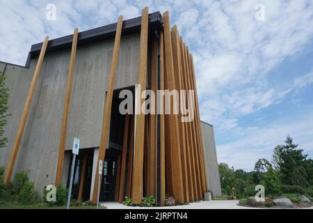 L'edificio del museo Art Preserve del John Michael Kohler Arts Center. Foto Stock