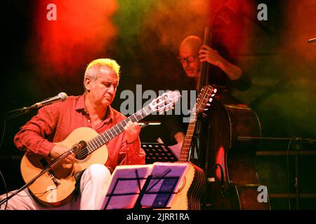 Quartetto di Ecanes: Notti nel centro storico di Lubiana: 34th° Festival Internazionale Foto Stock