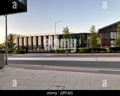 Curioso birrificio ad Ashford, Kent, Regno Unito Foto Stock