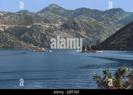 Nostra Signora delle rocce e San Giorgio Isletsnautical, crociera, turismo Foto Stock