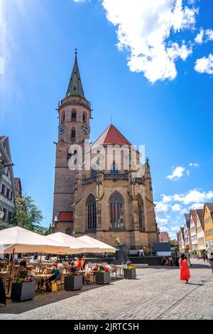 Mercato a Schorndorf, Germania Foto Stock