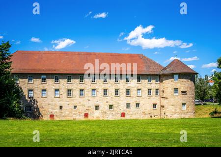 Mercato a Schorndorf, Germania Foto Stock