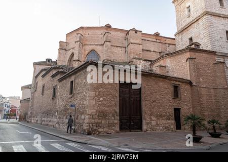 Ciudad Real, Spagna. La Catedral de Nuestra Senora del Prado (Cattedrale di Santa Maria del Prado), un tempio gotico Foto Stock