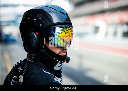 Barcellona, Spagna. 26th ago, 2022. Ambiente durante la 4 ore di Barcellona 2022, 4th° round della 2022 European le Mans Series sul circuito di Barcellona-Catalunya dal 26 al 28 agosto, a Barcellona, Spagna - Foto Xavi Bonilla / DPPI Credit: DPPI Media/Alamy Live News Foto Stock