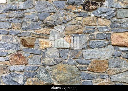 vecchio sfondo muro di pietra, struttura pavimento in pietra e sfondo senza cuciture Foto Stock