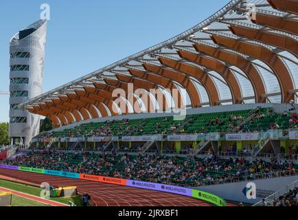 Hayward Field Stadium, World Athletics Championships, Hayward Field, Eugene, Oregon USA il 15th luglio 2022. Foto di Gary Mitchell Foto Stock
