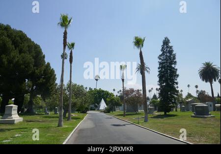 Los Angeles, California, USA 24th agosto 2022 Una visione generale dell'atmosfera al cimitero di Hollywood Forever il 24 agosto 2022 a Los Angeles, California, USA. Foto di Barry King/Alamy Stock Photo Foto Stock