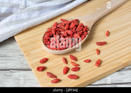 Essiccati goji bacche Foto Stock