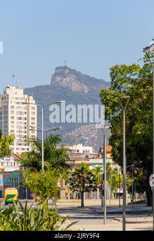 vista della regione di gamboa nel viale olimpico rio de janeiro brasile. Foto Stock