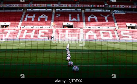 Sunderland, Regno Unito. 27th ago, 2022. Una visione generale del terreno prima della partita del campionato Sky Bet tra Sunderland e Norwich City allo Stadio di luce il 27th 2022 agosto a Sunderland, Inghilterra. (Foto di Mick Kearns/phcimages.com) Credit: PHC Images/Alamy Live News Foto Stock