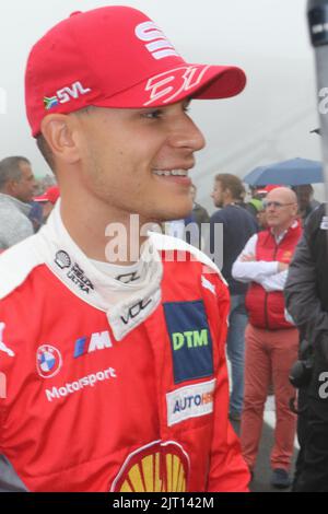 NUERBURGRING, Germania. , . DTM, German Touringcars Masters, ritratto di Kelvin VAN DER LINDE, ABT Sportsline durante il round DTM tenutosi al Nuerburgrung nella stagione 2022 - foto e copyright © Arthur THILL/ATP images (THILL Arthur/ATP/SPP) Credit: SPP Sport Press Photo. /Alamy Live News Foto Stock