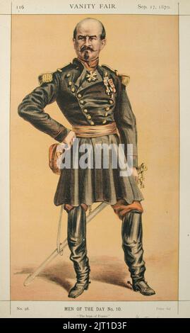 Louis Jules Trochu, Vanity Fair, 1870-09-17. Foto Stock