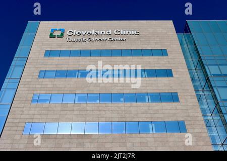 Cleveland Clinic Taussig Cancer Center presso il campus principale Foto Stock