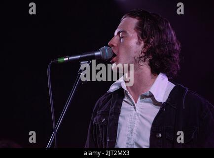 I blinders suonano al Leeds Festival venerdì 26th agosto 2022, suonando il Festival Republic Stage presentato da IHG Hotels and Resorts Credit: Tracy Daniel/Alamy Live News Foto Stock