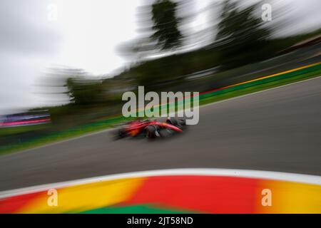 Spa Francorchamps, Vallonia, Belgio. 27th ago, 2022. Charles Leclerc (MON) Ferrari F1-75 (Credit Image: © Alessio De Marco/ZUMA Press Wire) Foto Stock