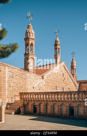 Monastero di Mor Gabriel Syriac a Midyat Town, Mardin, Turchia Foto Stock
