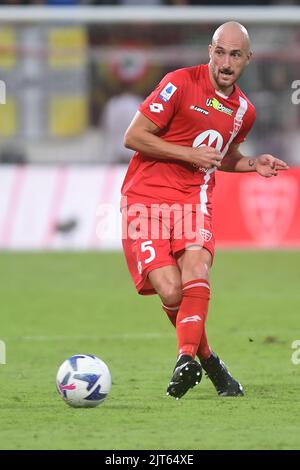 Foto Claudio grassi/LaPresse 26 Agosto 2022 - Monza, Italia - sport, calcio - Monza vs Udinese - Campionato italiano di calcio Serie A TIM 2022/2023 - U-Power Stadium. Nella foto: Luca Caldirola (#5 Monza) 26 agosto 2022 Monza, Italia - sport, calcio - AC Monza vs Udinese Calcio - Campionato Italiano Serie A TIM Calcio 2022/2023 - U-Power Stadium. Nella foto: Luca Caldirola (#5 Monza) Foto Stock