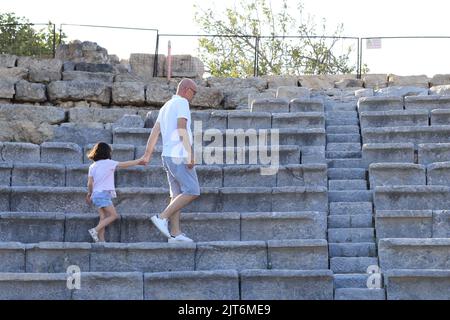 TEOS: Una città antica Foto Stock