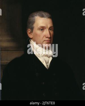 Ritratto James Monroe di John Vanderlyn. Il dipinto è di c.. 1816 quando Monroe aveva 58 anni. Foto Stock