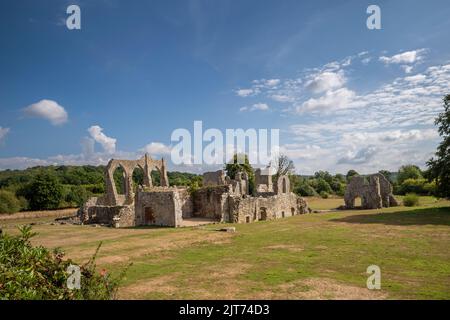 Bayham Old Abbey Foto Stock