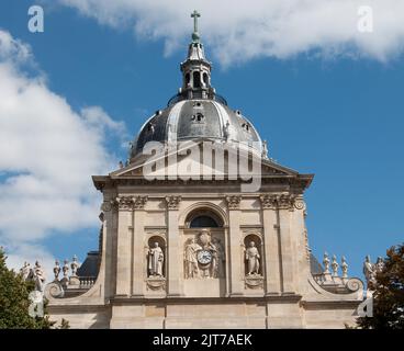 La Sorbona - Università di Parigi, Parigi, Francia. Una delle università più antiche d'Europa. Foto Stock