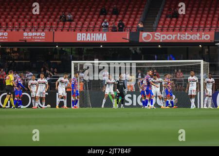 San Paolo, Brasile. 28th ago, 2022. SP - Sao Paulo - 08/28/2022 - BRASILIANO A 2022, SAO PAULO X FORTALEZA Foto: Marcello Zambrana/AGIF/Sipa USA Credit: Sipa USA/Alamy Live News Foto Stock