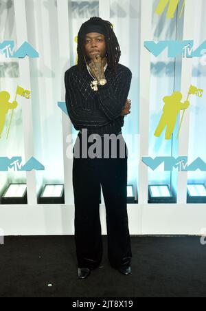 Newark, New Jersey, Stati Uniti. 28th ago, 2022. JID al 2022 MTV VMA al Prudential Center il 28 agosto 2022 a Newark, New Jersey. Credit: John Palmer/Media Punch/Alamy Live News Foto Stock