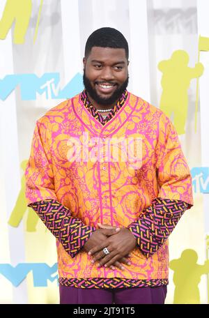 Newark, New Jersey, Stati Uniti. 28th ago, 2022. Khalid al 2022 MTV VMA al Prudential Center il 28 agosto 2022 a Newark, New Jersey. Credit: John Palmer/Media Punch/Alamy Live News Foto Stock