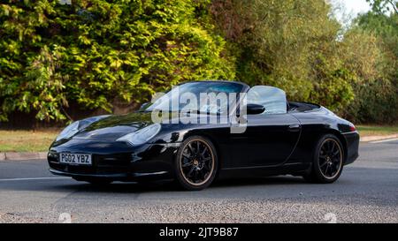 2002 3600 cc nero Porsche 911 Foto Stock