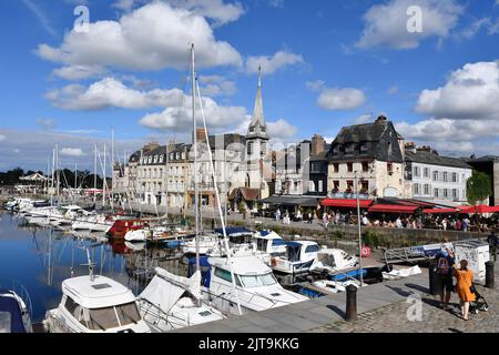 Porto Vecchio - Honfleur - Calvados - Normandie - Francia Foto Stock