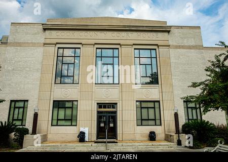 Cook County Courthouse, North Hutchinson Avenue, Adel, Georgia Foto Stock