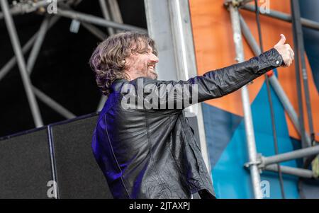 Southsea comune. Regno Unito, 28 agosto 2022. Partecipa al Victorious Festival 2022. Southsea comune. 28 agosto 2022. Credit: Alamy Live News/Charlie Raven Foto Stock